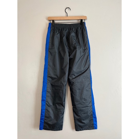 Starter Vintage Y2K Track Pants Black Blue Athletic Joggers Youth XL Mens S - Picture 2 of 7